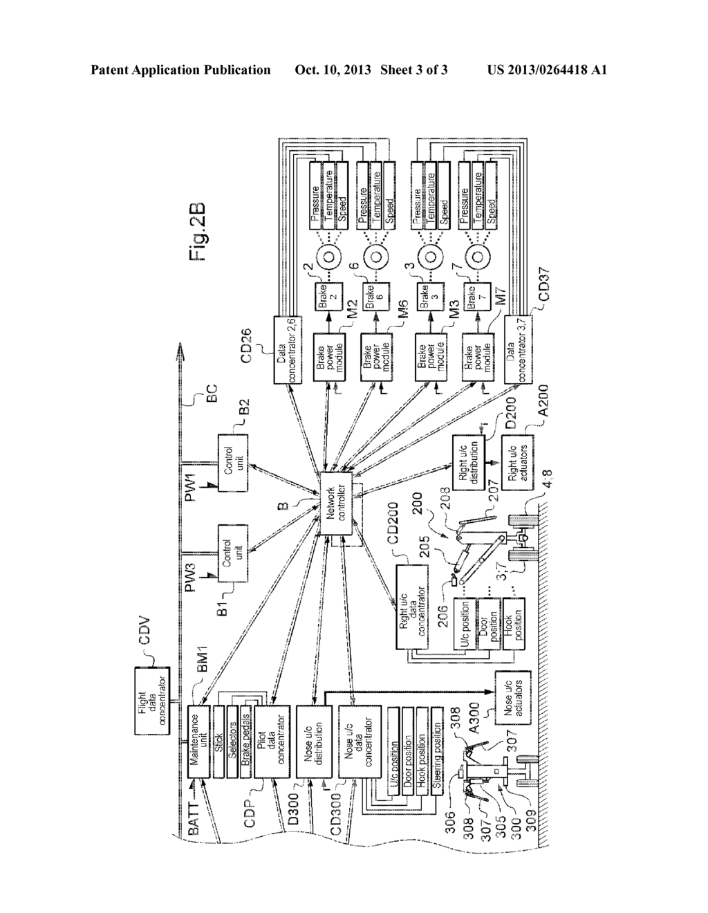 METHOD OF MANAGING SYSTEMS ASSOCIATED WITH THE LANDING GEAR OF AN AIRCRAFT - diagram, schematic, and image 04