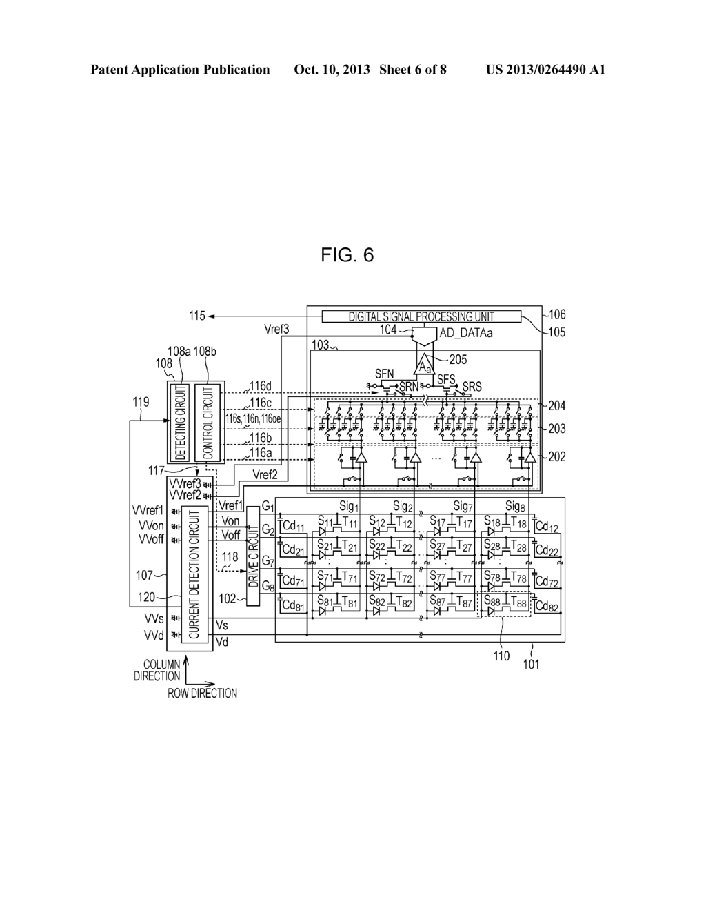 RADIATION IMAGING APPARATUS, RADIATION IMAGING SYSTEM, AND CONTROL METHOD     FOR THE RADIATION IMAGING APPARATUS - diagram, schematic, and image 07