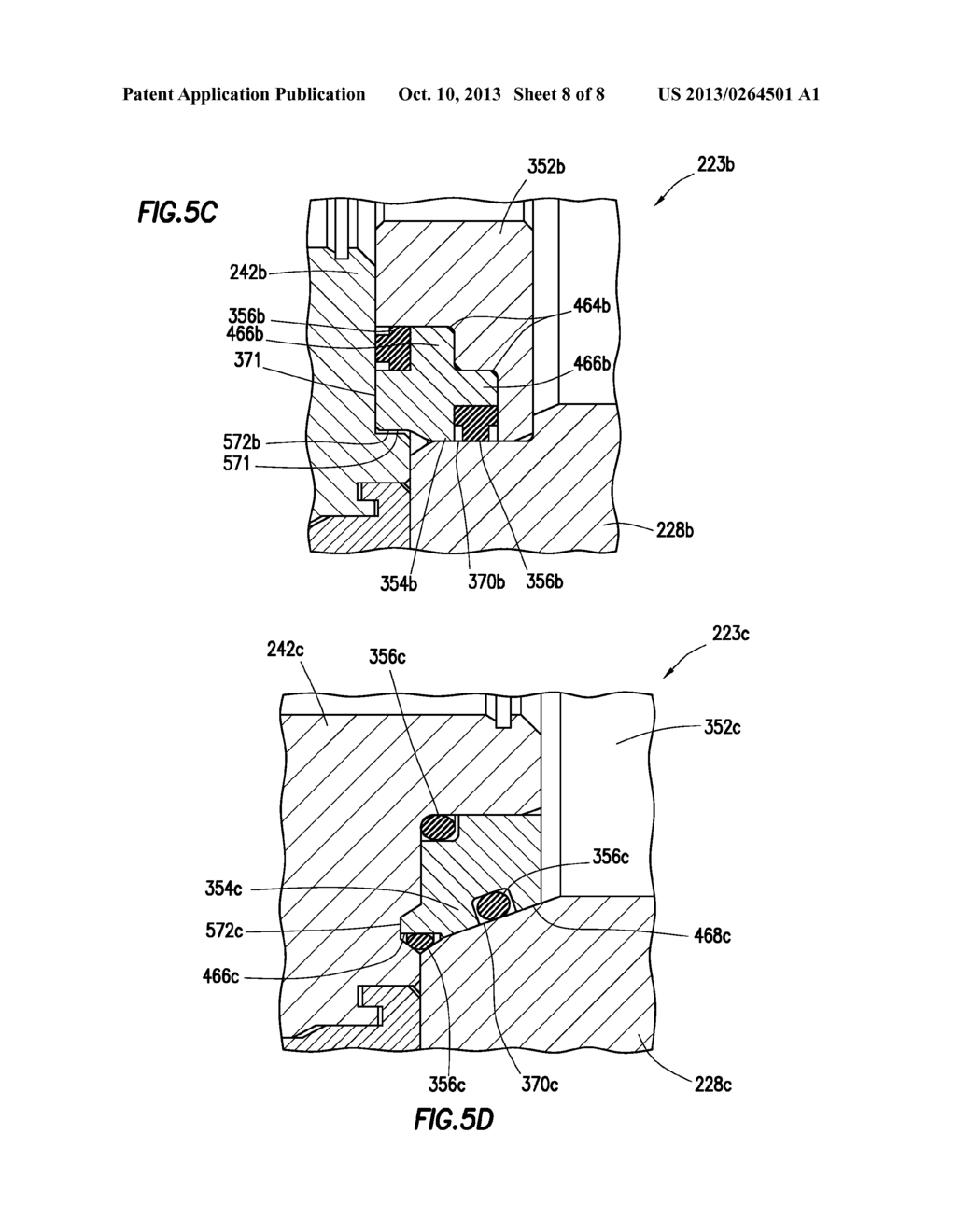 Blowout Preventer Seal Assembly and Method of Using Same - diagram, schematic, and image 09