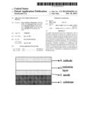 ORGANIC ELECTROLUMINESCENT DEVICE diagram and image