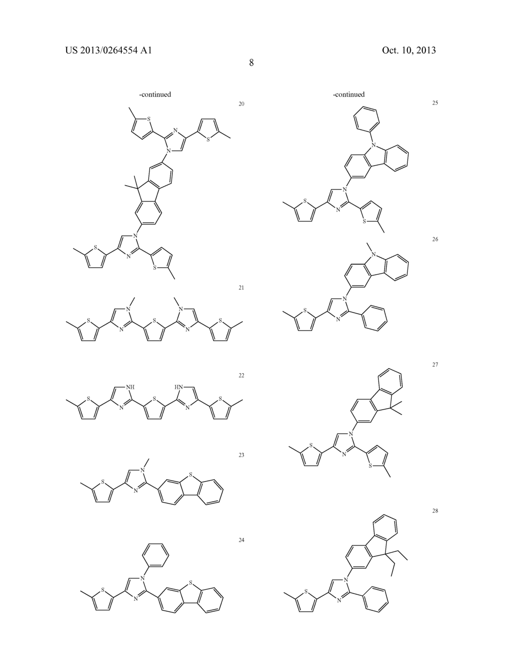 ORGANIC ELECTROLUMINESCENT DEVICE - diagram, schematic, and image 11