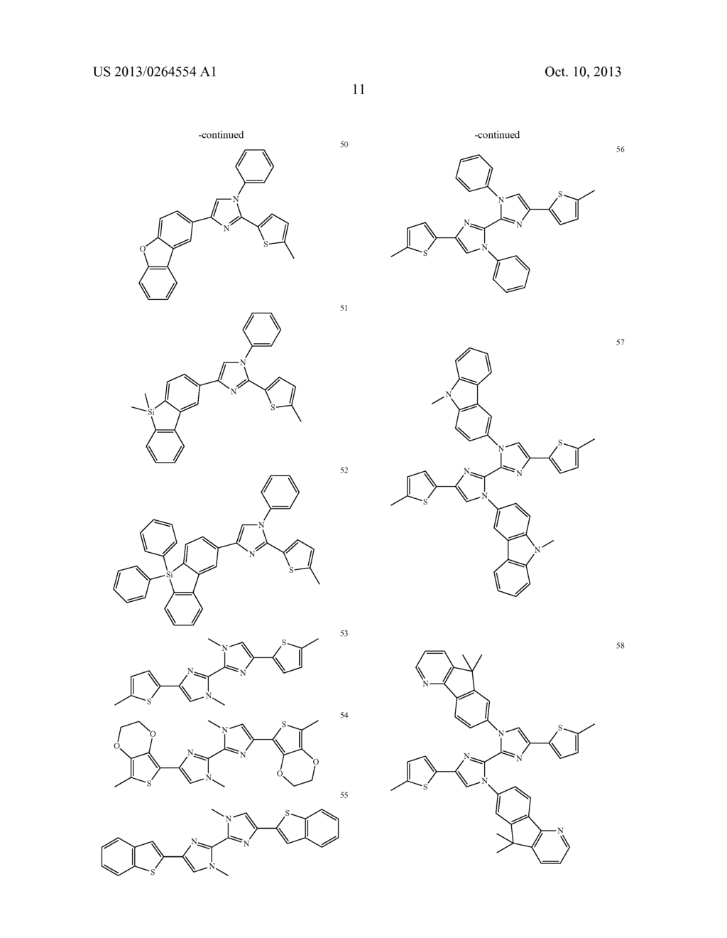 ORGANIC ELECTROLUMINESCENT DEVICE - diagram, schematic, and image 14