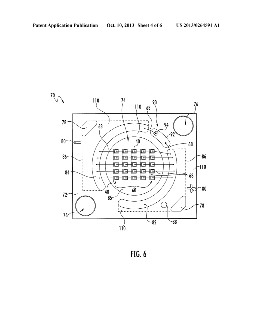 LIGHT EMITTING DIODES (LEDS), DEVICES, AND METHODS FOR PROVIDING FAILURE     MITIGATION IN LED ARRAYS - diagram, schematic, and image 05