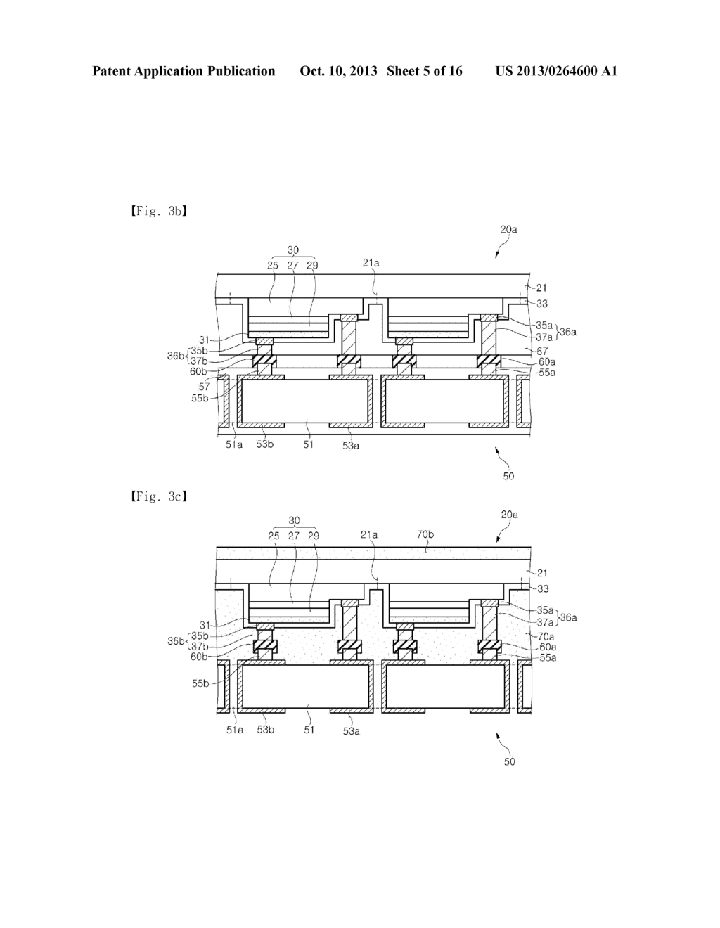 METHOD OF FABRICATING SEMICONDUCTOR DEVICE USING GANG BONDING AND     SEMICONDUCTOR DEVICE FABRICATED BY THE SAME - diagram, schematic, and image 06