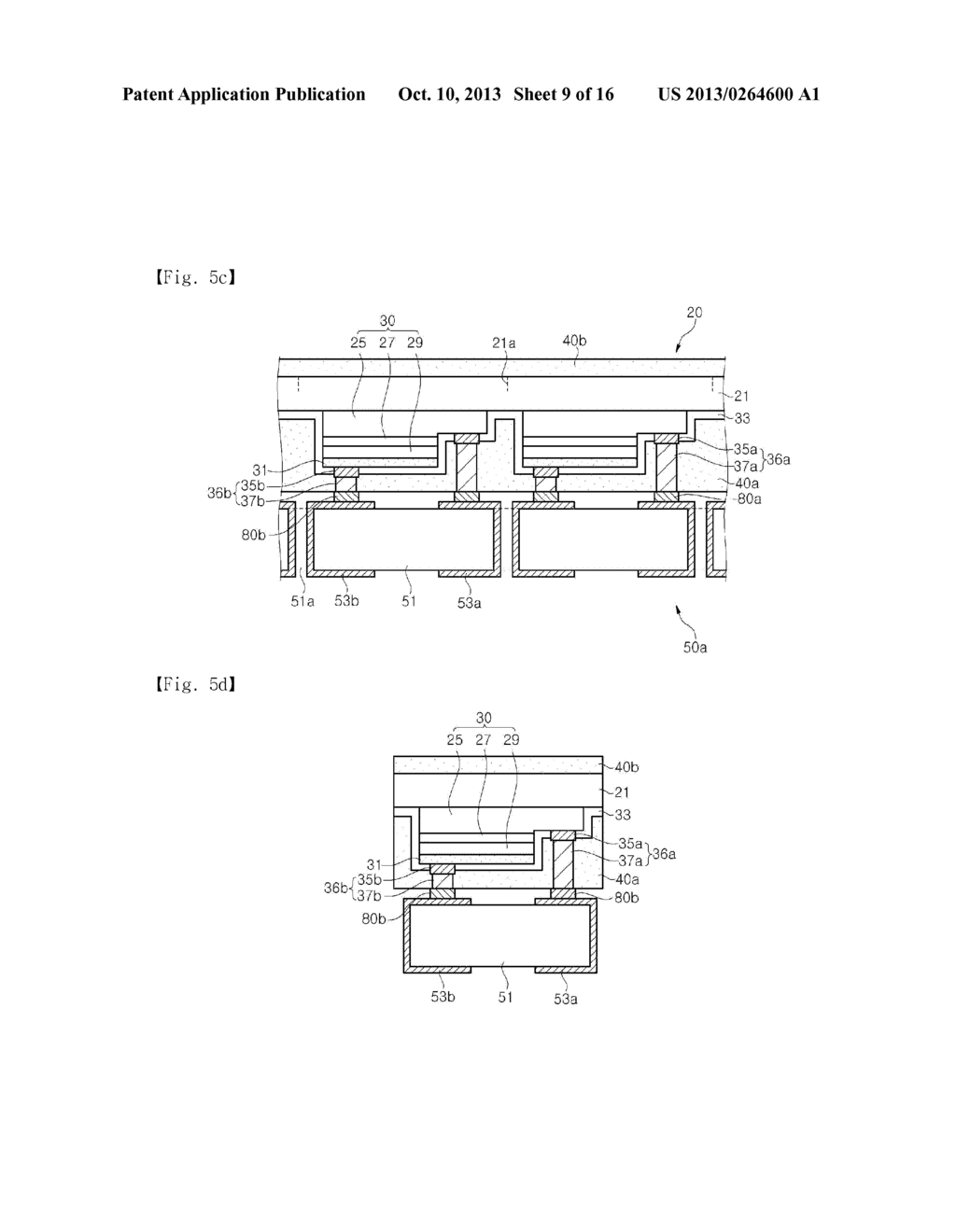 METHOD OF FABRICATING SEMICONDUCTOR DEVICE USING GANG BONDING AND     SEMICONDUCTOR DEVICE FABRICATED BY THE SAME - diagram, schematic, and image 10