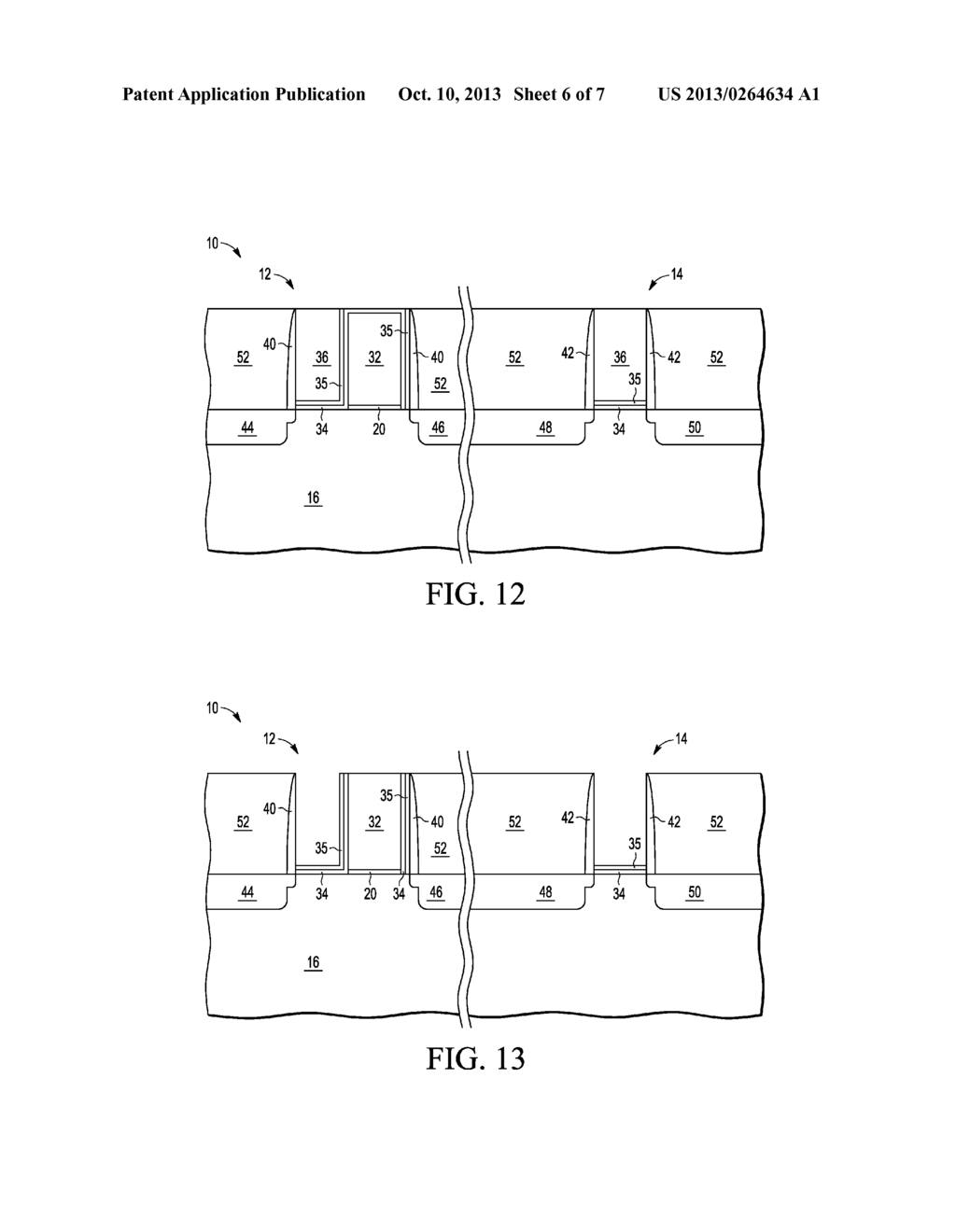 LOGIC TRANSISTOR AND NON-VOLATILE MEMORY CELL INTEGRATION - diagram, schematic, and image 07