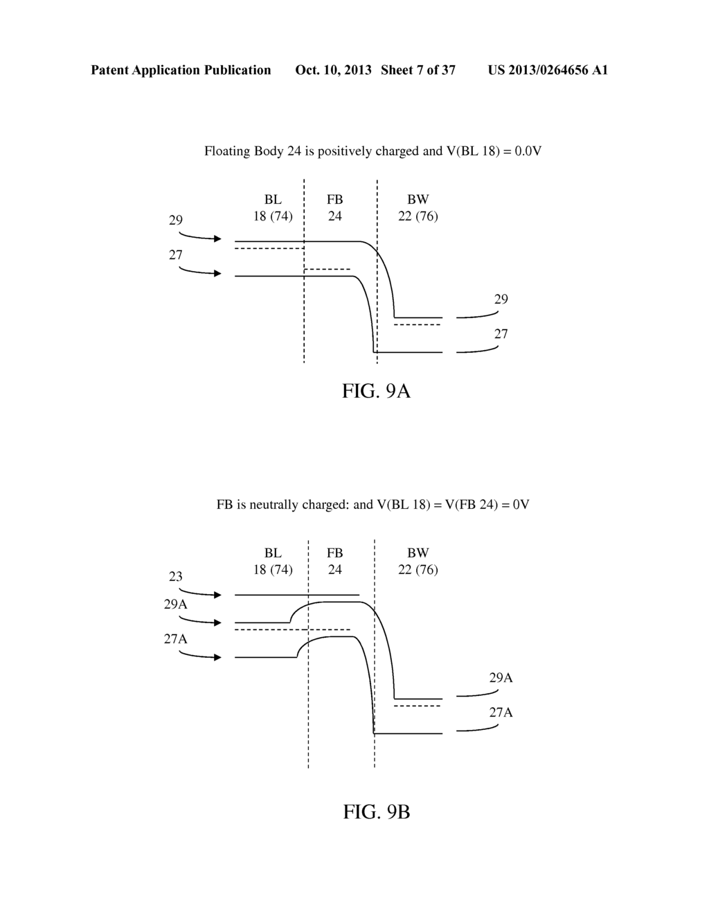 Memory Device Having Electrically Floating Body Transistor - diagram, schematic, and image 08