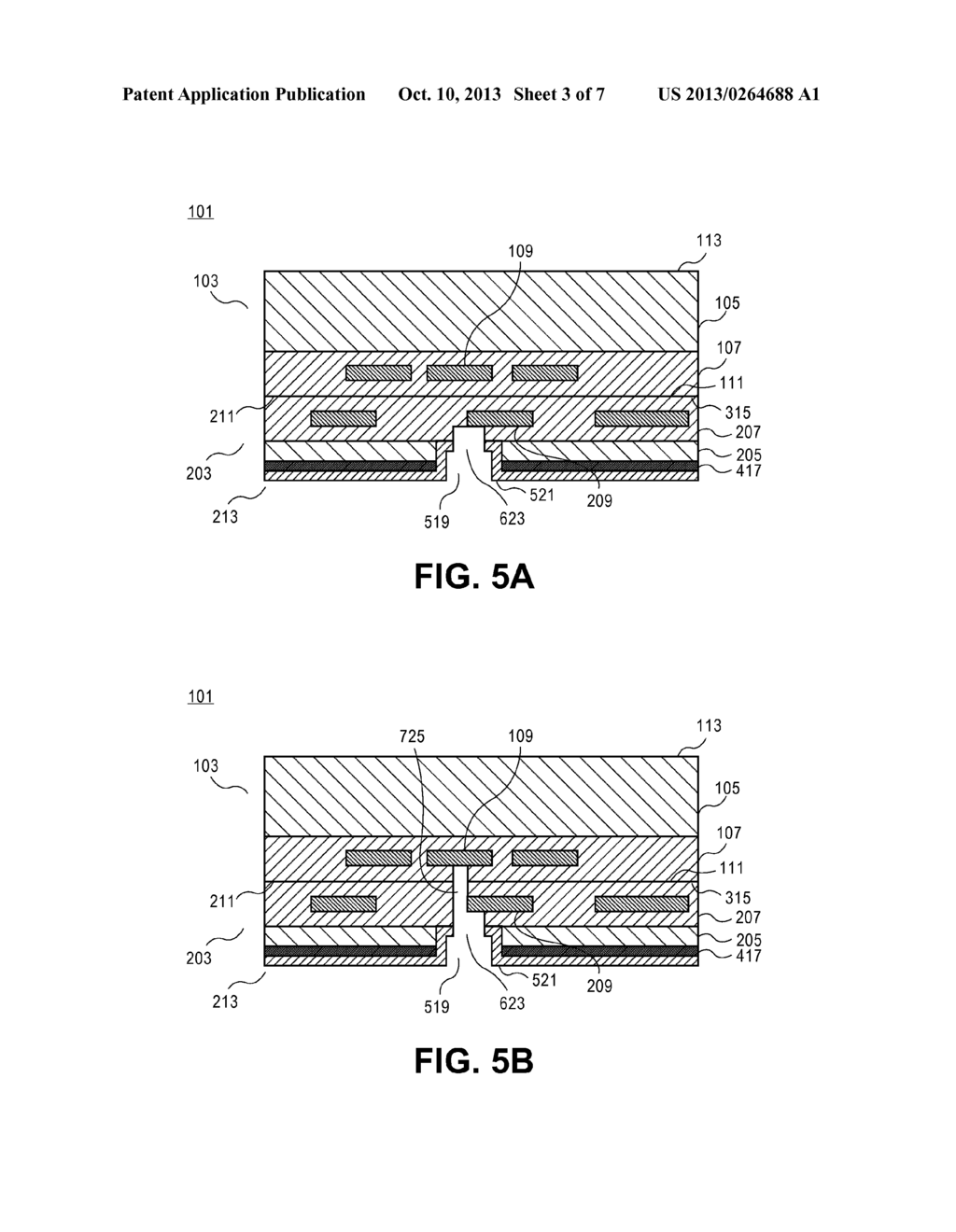 METHOD AND APPARATUS PROVIDING INTEGRATED CIRCUIT SYSTEM WITH     INTERCONNECTED STACKED DEVICE WAFERS - diagram, schematic, and image 04