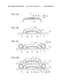 STACKED SEMICONDUCTOR DEVICE AND METHOD OF MANUFACTURING THE SAME diagram and image