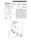 Steam condensation tower for a granulation installation diagram and image