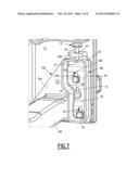 MOTOR VEHICLE FRONT-END ASSEMBLY COMPRISING MEANS FOR LOCKING A FRONT-END     MODULE ONTO A RAILPLATE diagram and image