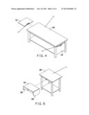 FURNITURE WITH INTEGRATED LAP DESK diagram and image