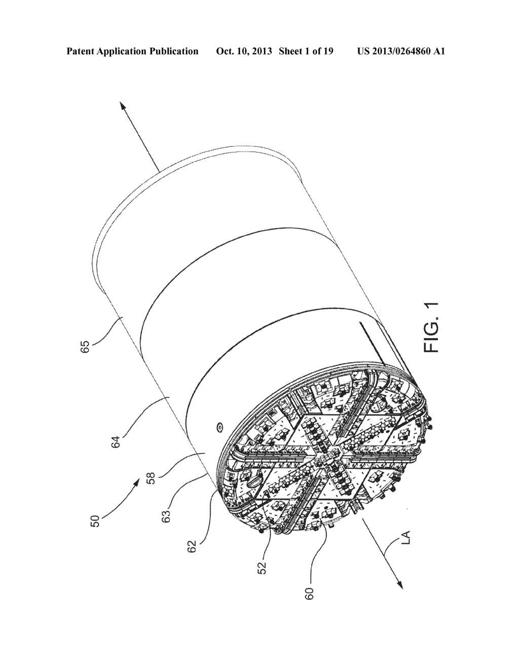 Cutting Head Tool for Tunnel Boring Machine - diagram, schematic, and image 02