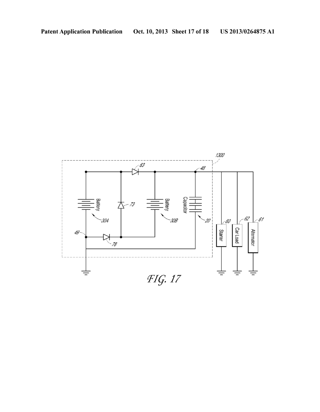 ULTRACAPACITOR AND BATTERY COMBINATION WITH ELECTRONIC MANAGEMENT SYSTEM - diagram, schematic, and image 18