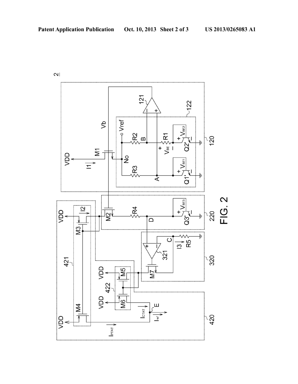 VOLTAGE AND CURRENT REFERENCE GENERATOR - diagram, schematic, and image 03