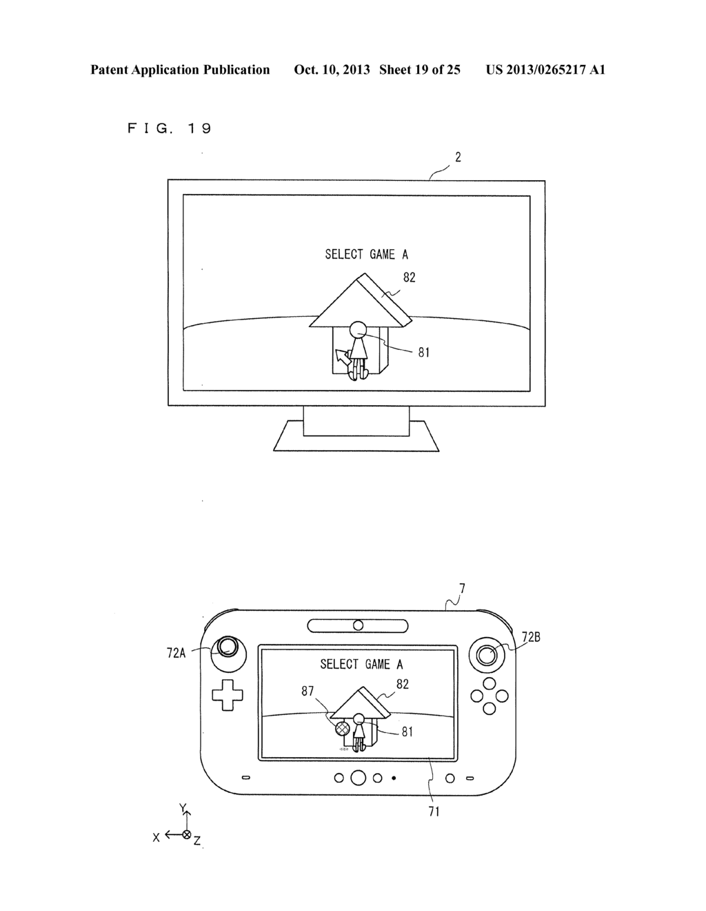 DISPLAY CONTROL SYSTEM, DISPLAY CONTROL METHOD, COMPUTER-READABLE STORAGE     MEDIUM HAVING STORED THEREON DISPLAY CONTROL PROGRAM, AND DISPLAY CONTROL     APPARATUS - diagram, schematic, and image 20