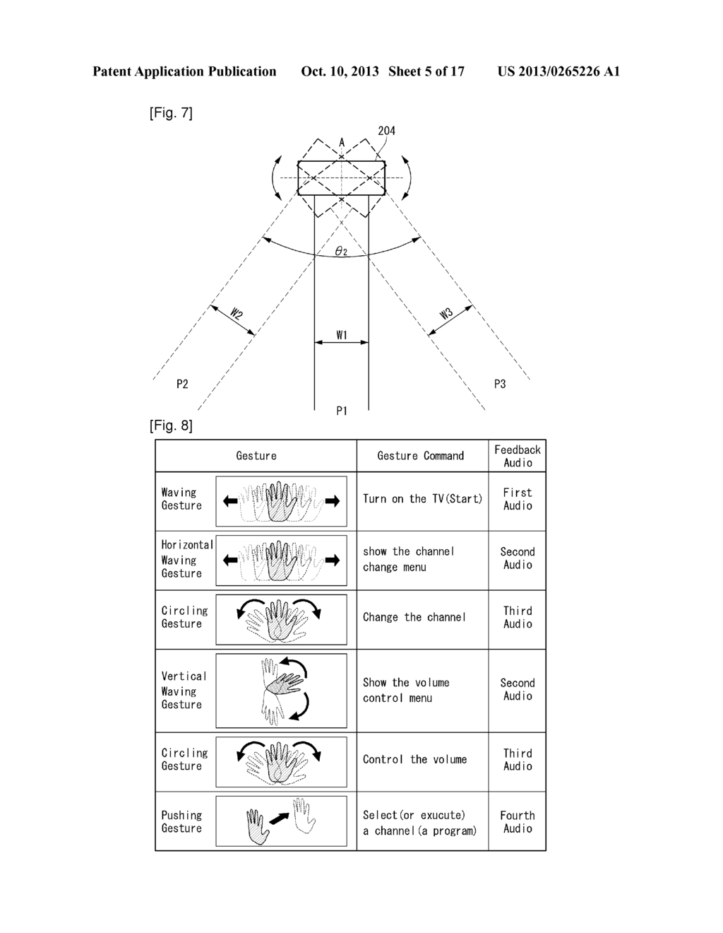 DISPLAY DEVICE AND METHOD OF PROVIDING FEEDBACK FOR GESTURES THEREOF - diagram, schematic, and image 06