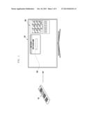 SYSTEM AND METHOD FOR INPUTTING CHARACTERS TO A DISPLAY DEVICE VIA A     REMOTE CONTROL DEVICE diagram and image