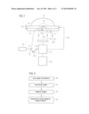 Method and device for determining a critical angle of an excitation light     beam diagram and image