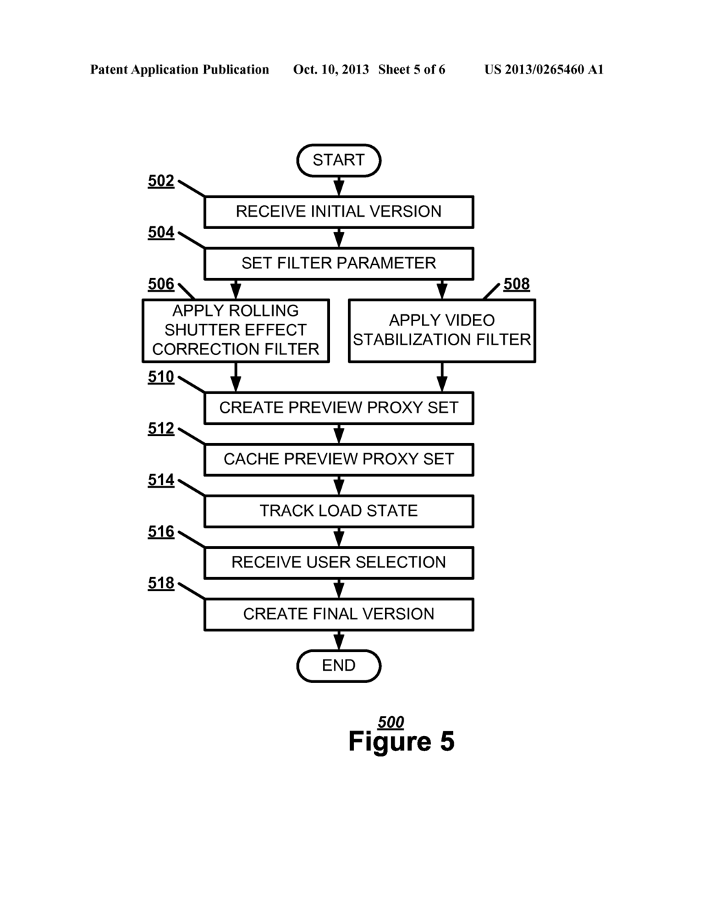 JOINT VIDEO STABILIZATION AND ROLLING SHUTTER CORRECTION ON A GENERIC     PLATFORM - diagram, schematic, and image 06