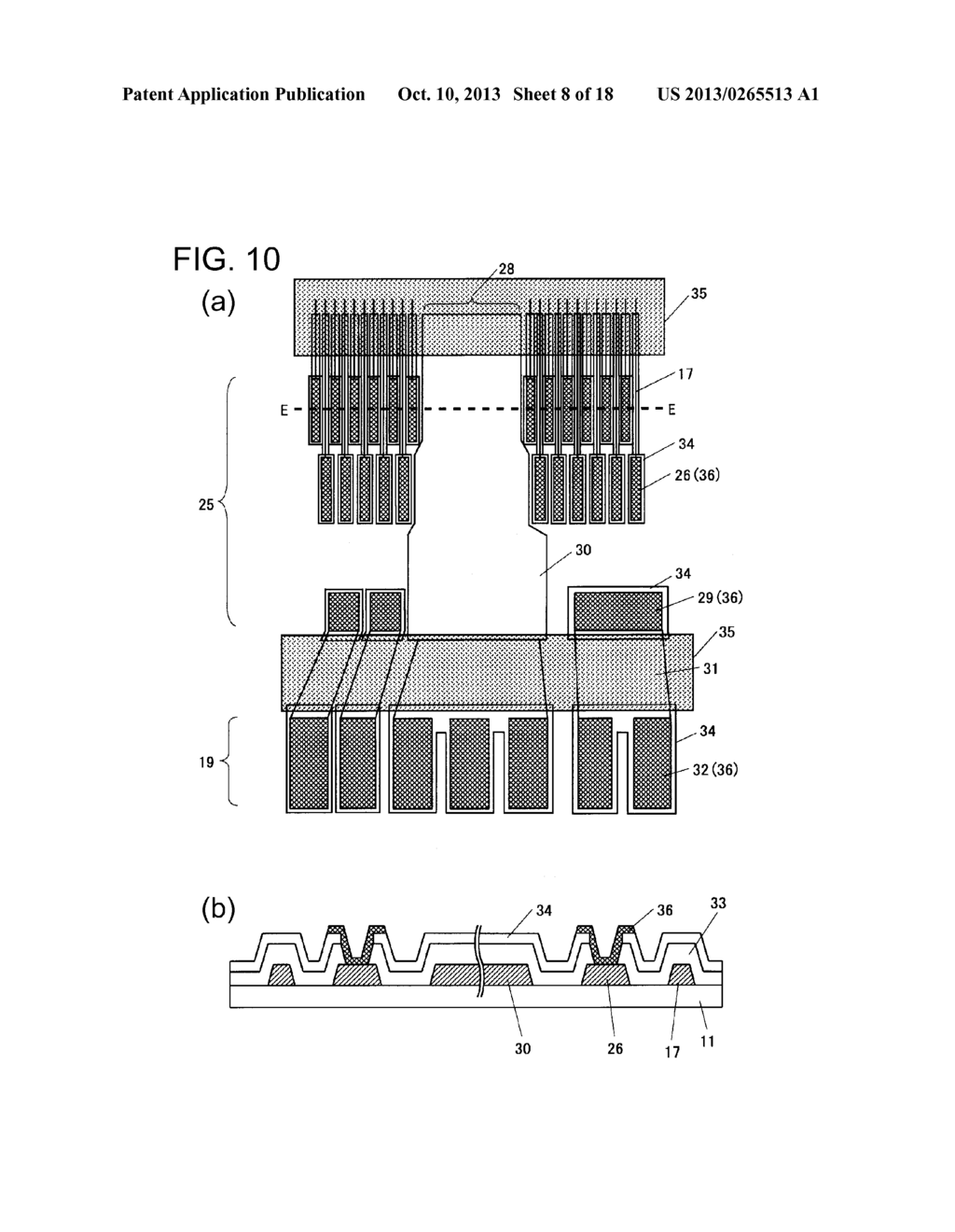 DISPLAY DEVICE AND METHOD OF MANUFACTURING SAME - diagram, schematic, and image 09