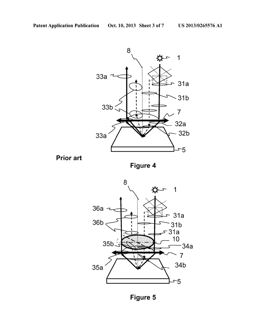 DEVICE AND METHOD FOR POLARIMETRIC MEASUREMENT WITH MICROSCOPIC     RESOLUTION, POLARIMETRY ACCESSORY FOR A MICROSCOPE, ELLIPSOMICROSCOPE AND     ELLIPSOMETRIC CONTRAST MICROSCOPE - diagram, schematic, and image 04