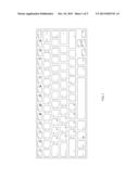 MULTI-HUES LIGHT EMITTING DIODE ILLUMINATED KEYBOAD diagram and image