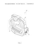 MOTOR VEHICLE HEADLIGHT POSITIONING DEVICE diagram and image