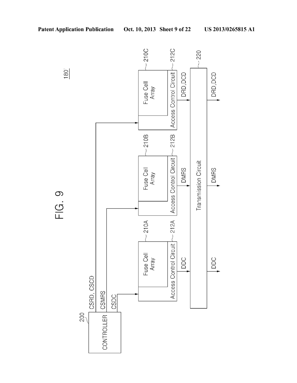 METHOD OF READING DATA STORED IN FUSE DEVICE AND APPARATUSES USING THE     SAME - diagram, schematic, and image 10