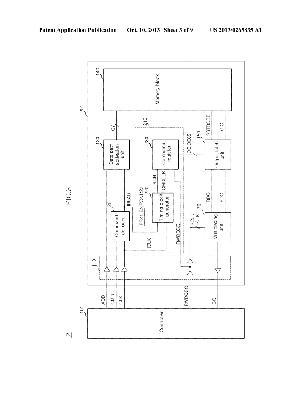 SEMICONDUCTOR MEMORY CIRCUIT AND DATA PROCESSING SYSTEM USING THE SAME - diagram, schematic, and image 04