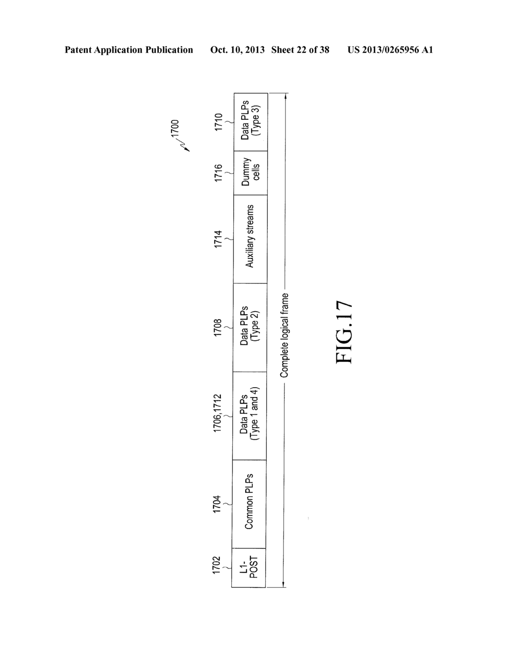 METHOD AND APPARATUS FOR TRANSMISSION AND RECEPTION OF DATA STREAMS IN     DIGITAL VIDEO BROADCASTING SYSTEMS - diagram, schematic, and image 23