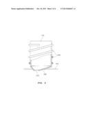 INDUCTION MELTING FURNACE HAVING ASYMMETRICAL SLOPING BOTTOM diagram and image