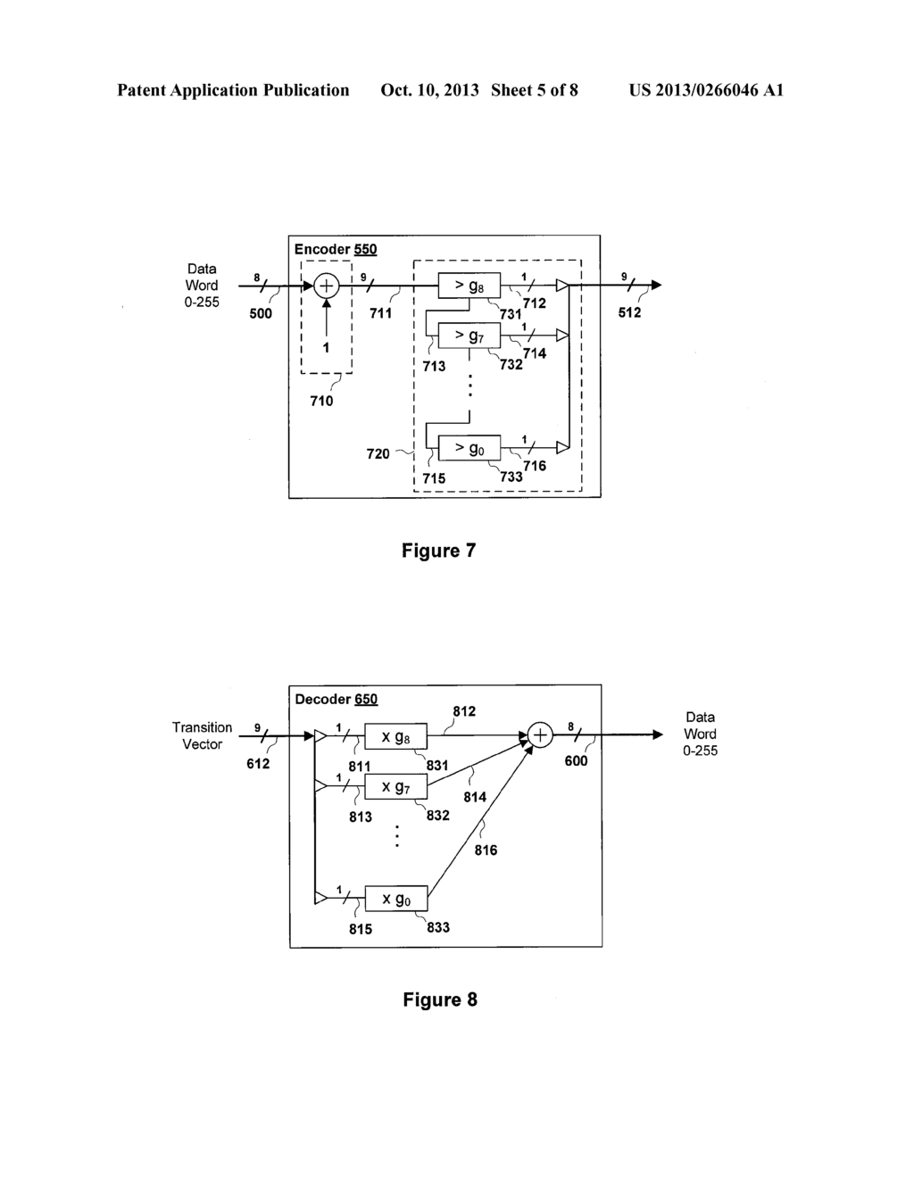 8B/9B Encoding For Reducing Crosstalk on a High Speed Parallel Bus - diagram, schematic, and image 06