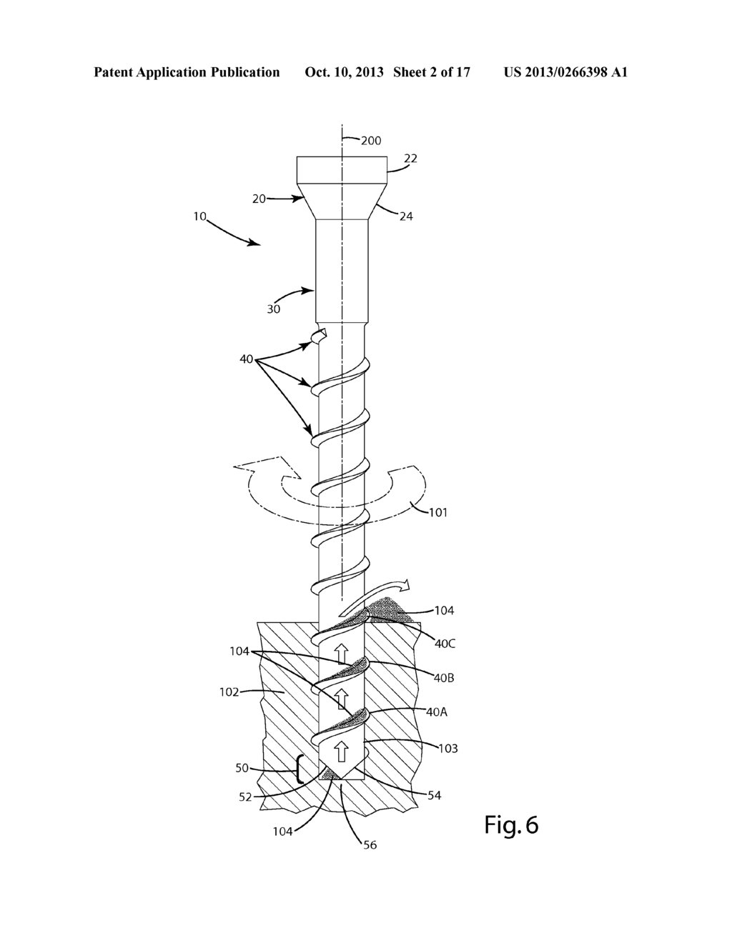 FASTENER, INSTALLATION TOOL AND RELATED METHOD OF USE - diagram, schematic, and image 03