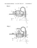 HOUSING STRUCTURE OF EXHAUST GAS TURBOCHARGER diagram and image