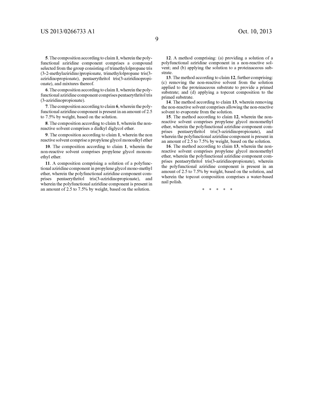 PRIMECOAT COMPOSITIONS FOR PROTEINACEOUS SUBSTRATES AND METHODS OF PRIMING     PROTEINACEOUS SUBSTRATES THEREWITH - diagram, schematic, and image 10