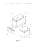 ULTRACAPACITOR/BATTERY COMBINATION AND BUS BAR SYSTEM diagram and image