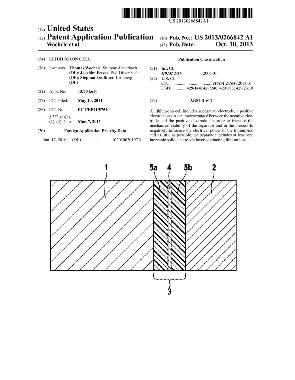 Lithium Ion Cell - diagram, schematic, and image 01