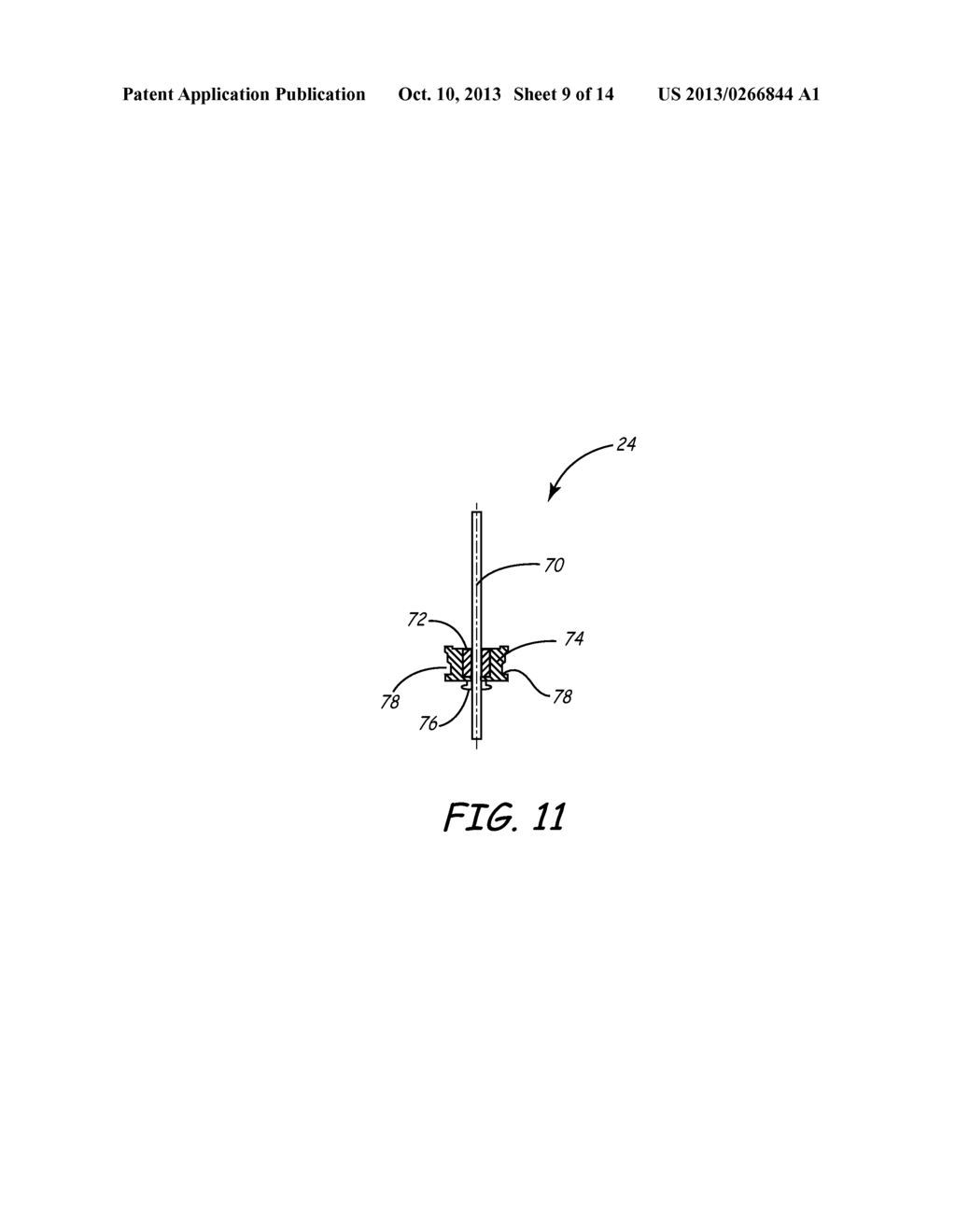 CONTOURED BATTERY FOR IMPLANTABLE MEDICAL DEVICES AND METHOD OF     MANUFACTURE - diagram, schematic, and image 10