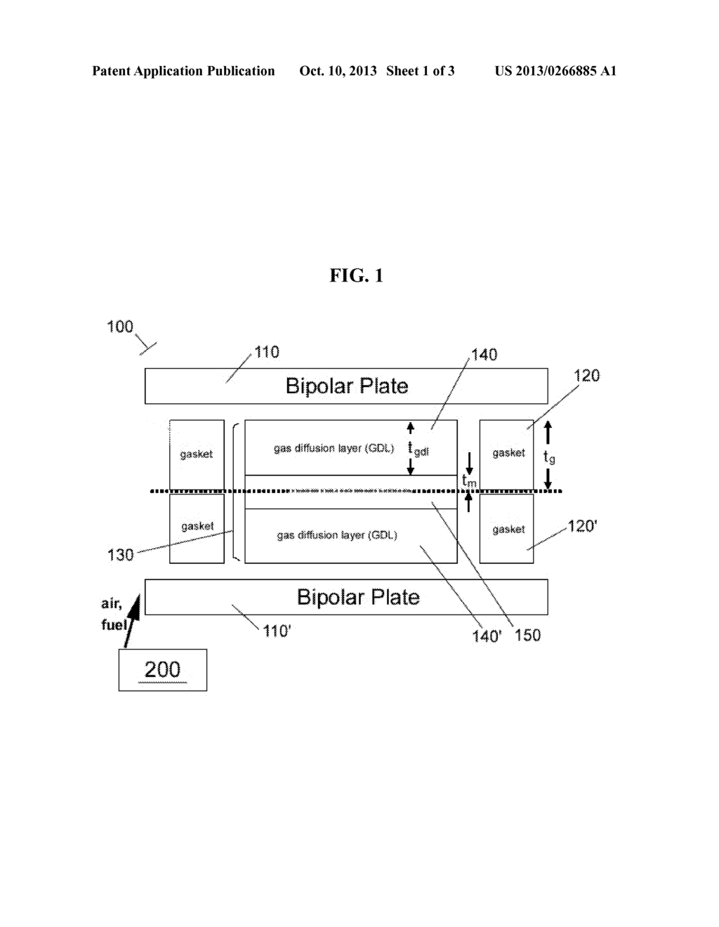 FUEL CELL STACK AND FUEL CELL COMPRISING THE SAME - diagram, schematic, and image 02