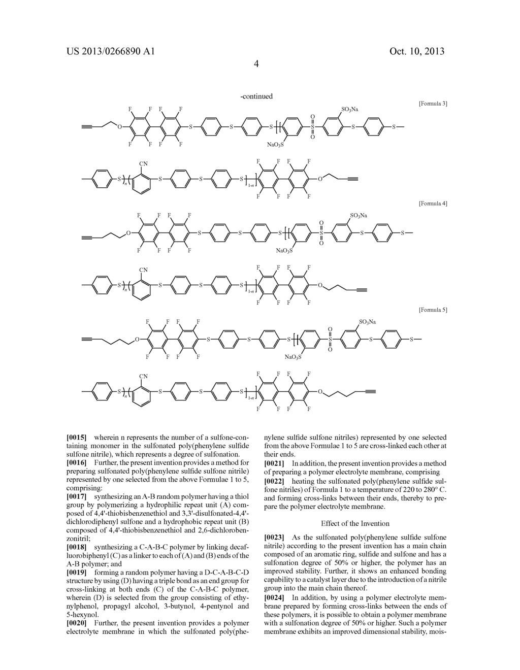 SULFONATED POLY(PHENYLENE SULFIDE SULFONE NITRILE) AND MEMBRANE FOR FUEL     CELL THEREOF - diagram, schematic, and image 14