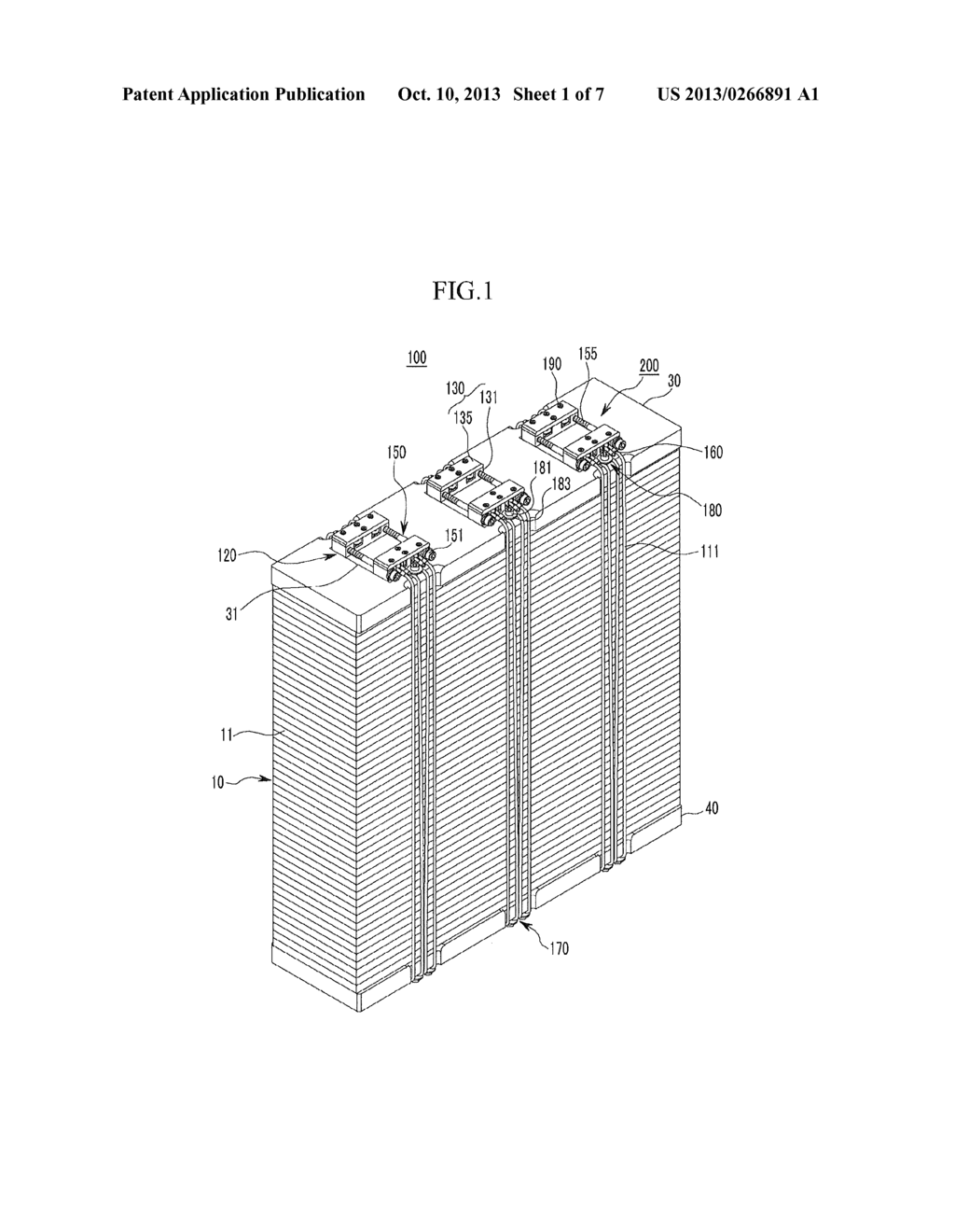 JOINING DEVICE FOR FUEL CELL STACK AND FUEL CELL STACK PROVIDED WITH THE     SAME - diagram, schematic, and image 02