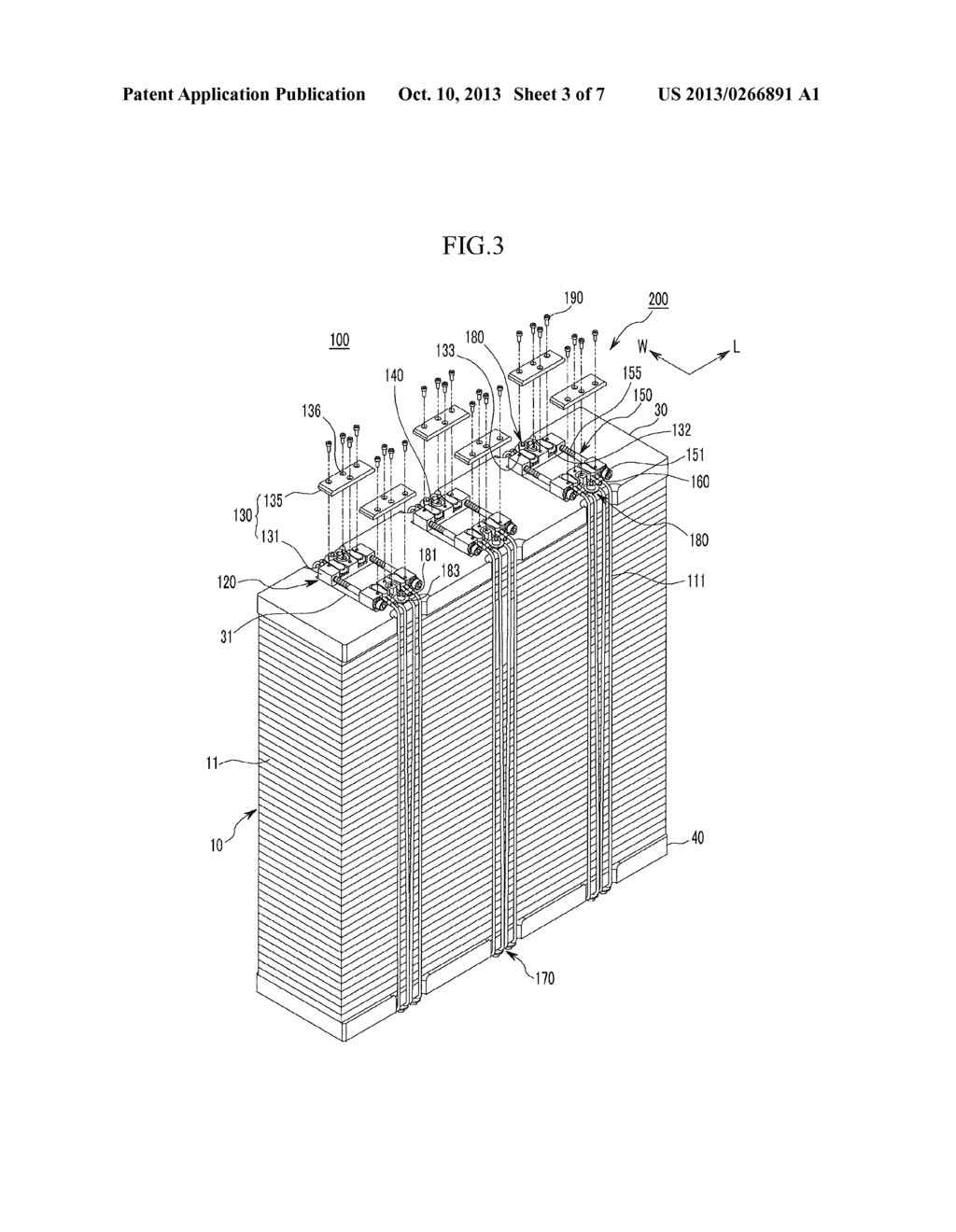 JOINING DEVICE FOR FUEL CELL STACK AND FUEL CELL STACK PROVIDED WITH THE     SAME - diagram, schematic, and image 04