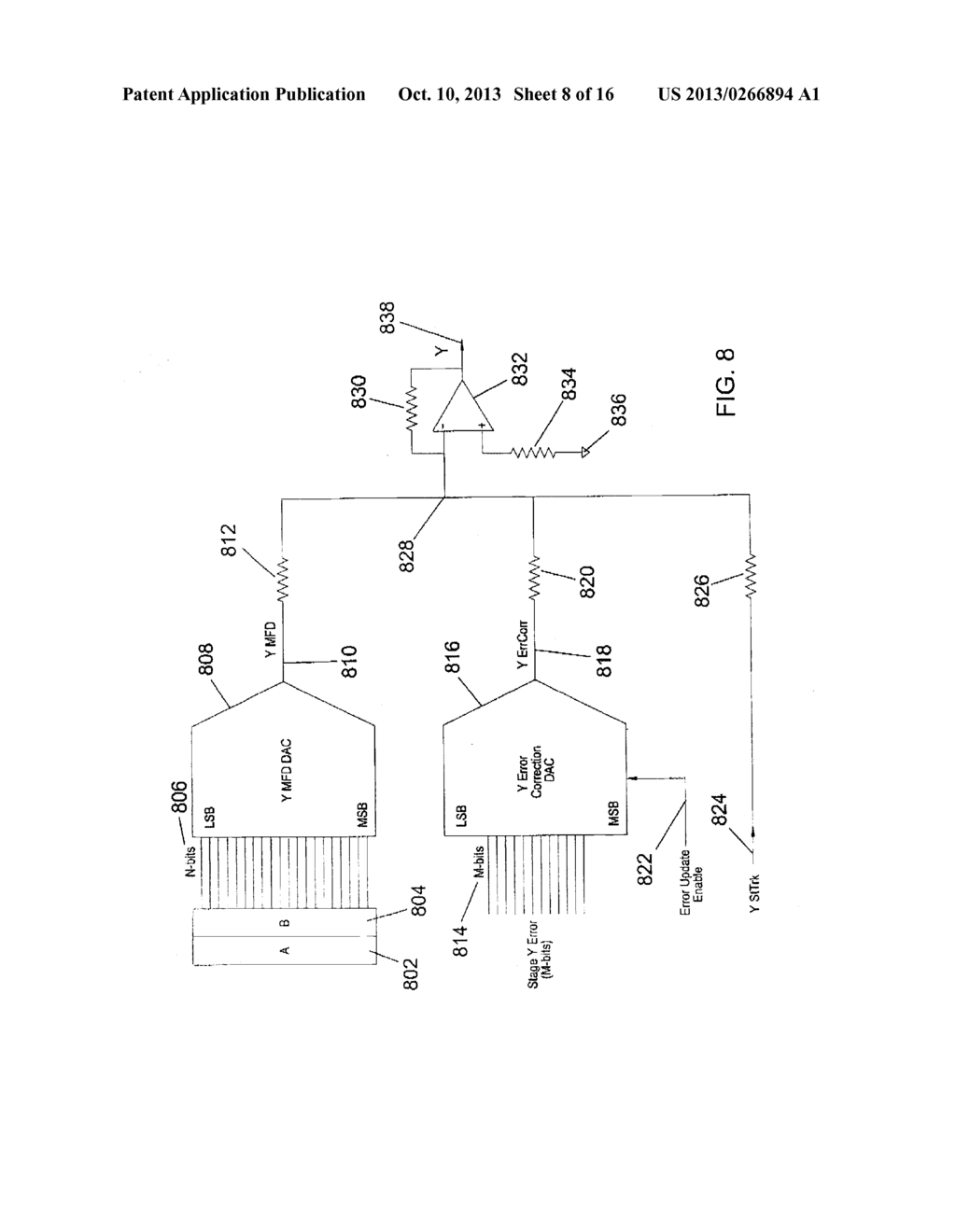 CHARGED PARTICLE BEAM DEFLECTION METHOD WITH SEPARATE STAGE TRACKING AND     STAGE POSITIONAL ERROR SIGNALS - diagram, schematic, and image 09