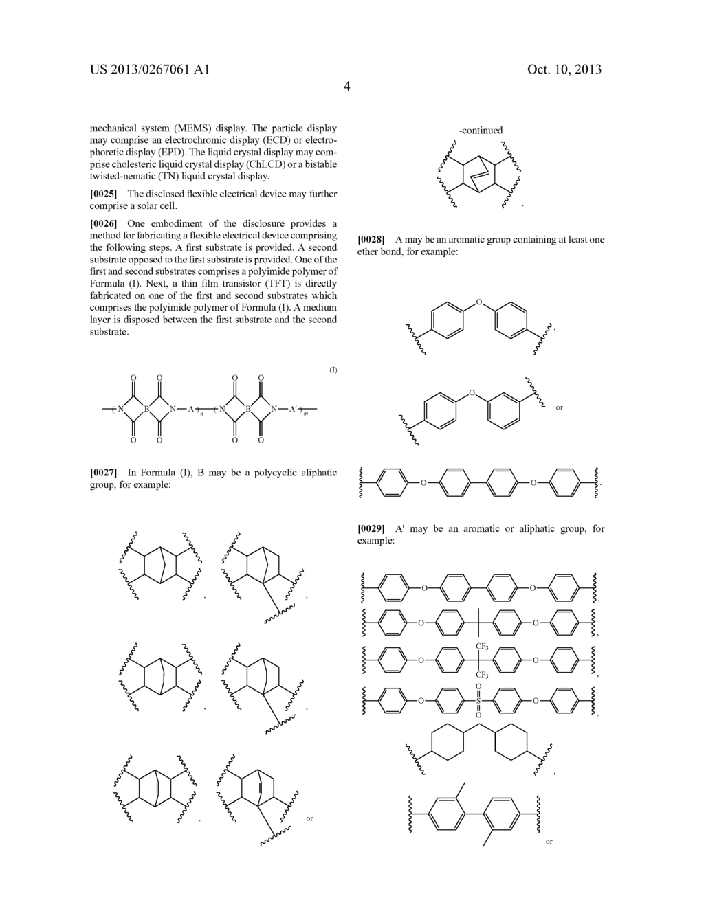 METHOD FOR FABRICATING FLEXIBLE ELECTRICAL DEVICES - diagram, schematic, and image 05