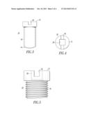 NEUTRAL BAR INCLUDING FASTENERS HAVING A ROUNDED END WITH A HEMISPHERICAL     SURFACE diagram and image