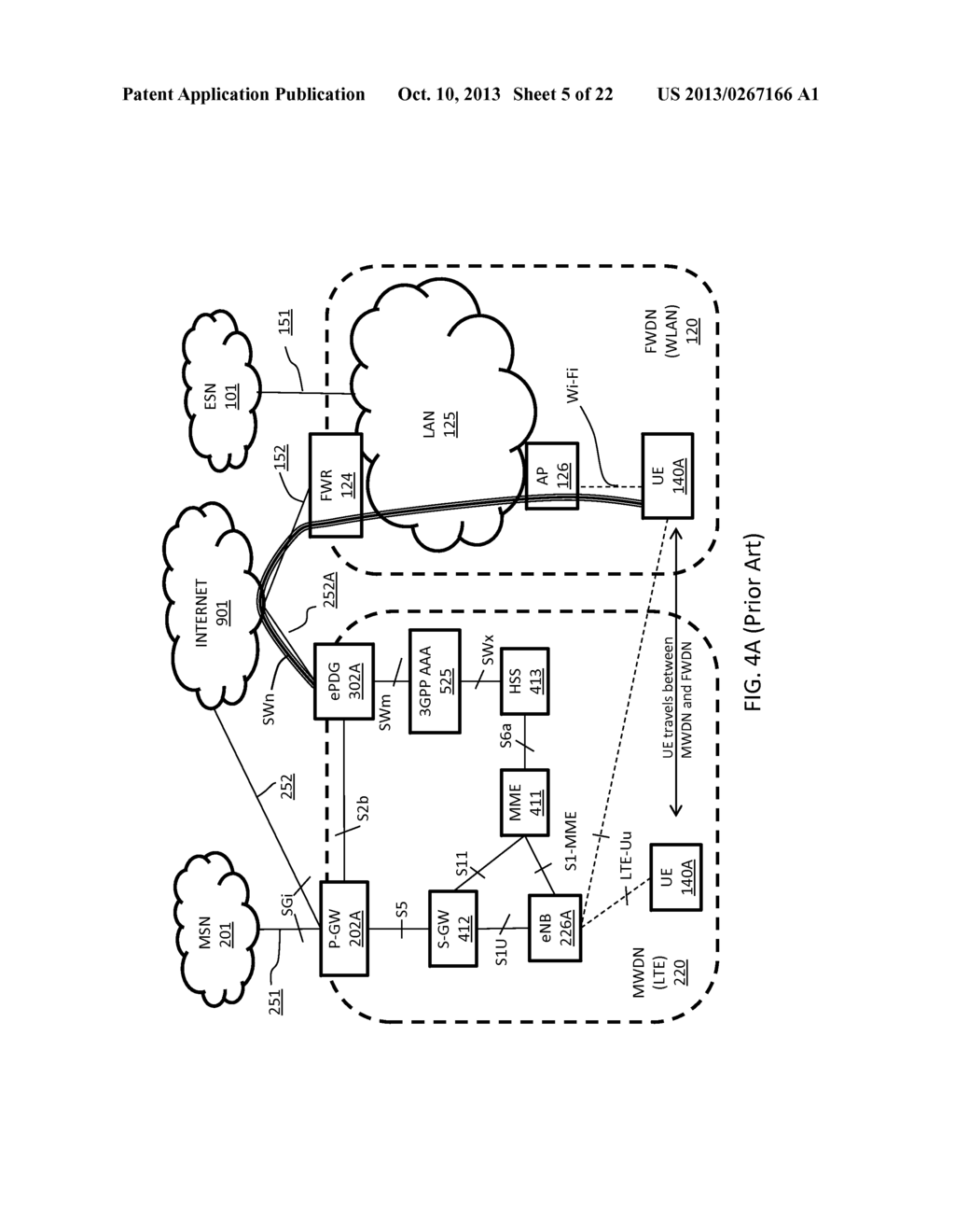 MOBILE ACCESS CONTROLLER FOR FIXED MOBILE CONVERGENCE OF DATA SERVICE OVER     AN ENTERPRISE WLAN - diagram, schematic, and image 06