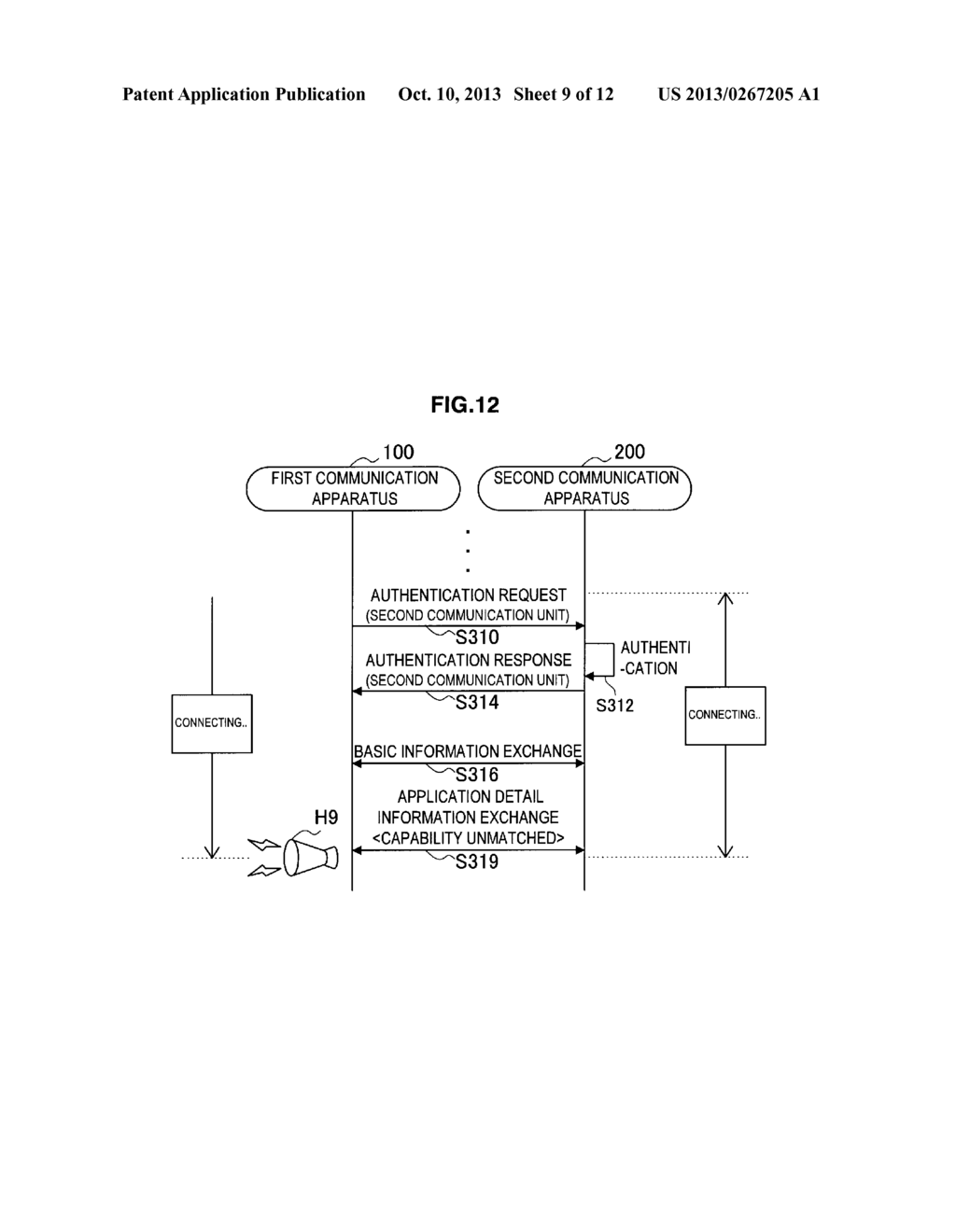 COMMUNICATION APPARATUS, COMMUNICATION SYSTEM, NOTIFICATION METHOD, AND     PROGRAM PRODUCT - diagram, schematic, and image 10