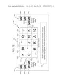 GAMING SYSTEM, GAMING DEVICE, AND GAMING METHOD FOR SHIFTING SYMBOLS FROM     A STAGING AREA TO A SYMBOL MATRIX diagram and image