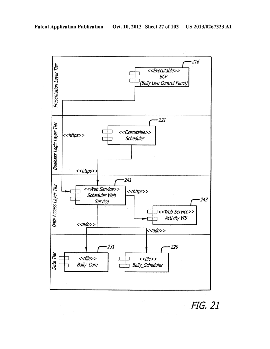 UDP BROADCAST FOR A USER INTERFACE IN A DOWNLOAD AND CONFIGURATION GAMING     METHOD - diagram, schematic, and image 28